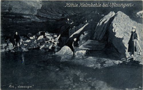 Mansfeld/Südharz - Höhle Heimkehle bei Uftrungen - Am Seeauge