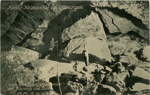 Mansfeld/Südharz - Höhle Heimkehle bei Uftringen