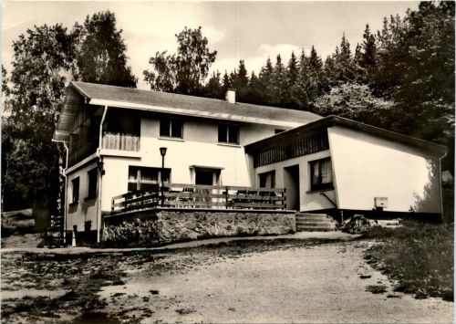 Suhl- Benshausen - Kulturbund-Ausflugs-Gaststätte Bergbaude Geisenhimmel