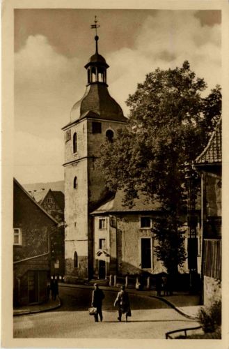 Zella-Mehlis /Thür.Wald - Kirche im Ortsteil Mehlis