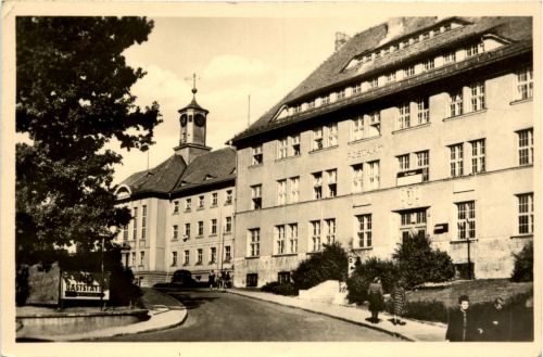 Zella-Mehlis /Thür.Wald - Rathaus mit Postamt