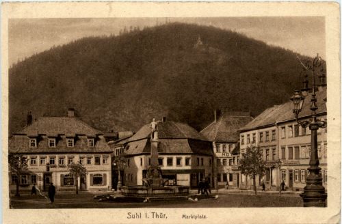 Suhl/Thür. - Marktplatz