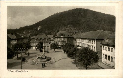 Suhl/Thür. - Der Marktplatz