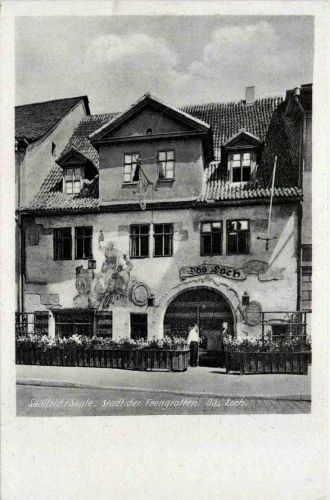 Saalfeld/Saale - Stadt der Feengrotten. Das Loch