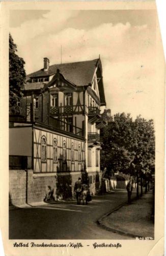 Kyffhäuser - Solbad Frankenhausen - Göthestrasse