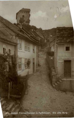 Kyffhäuser - Solbad Frankenhausen - Die alte Burg