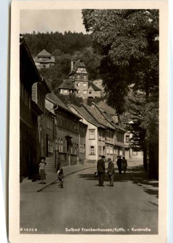 Kyffhäuser - Solbad Frankenhausen - Kurstrasse