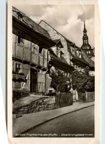 Kyffhäuser - Solbad Frankenhausen - Oberkirchgasse