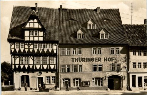 Kyffhäuser - Solebad Bad Frankenhausen - Apotheke und HOG Thüringer Hof