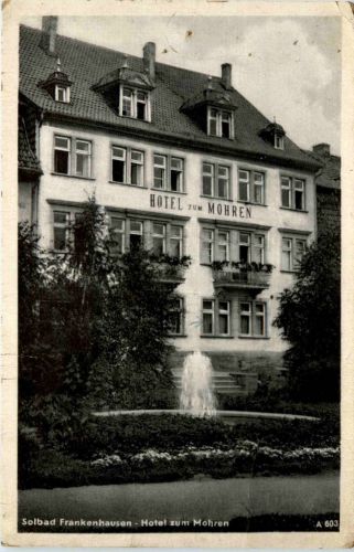 Kyffhäuser/Thür. - Solbad Frankenhausen - Hotel zum Mohren