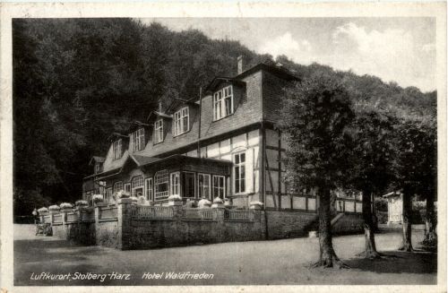 Stoberg/Harz - Hotel Waldfrieden