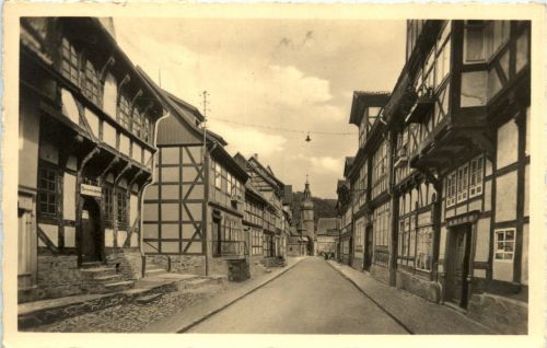 Stoberg/Harz - Rittergasse mit Heimatmuseum