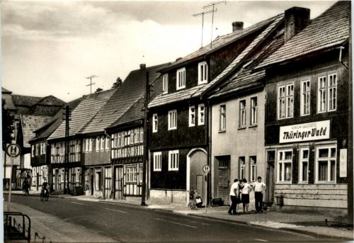 Schwarza/Kr.Suhl/Thür. - Konsum-Gaststätte Thüringer Wald