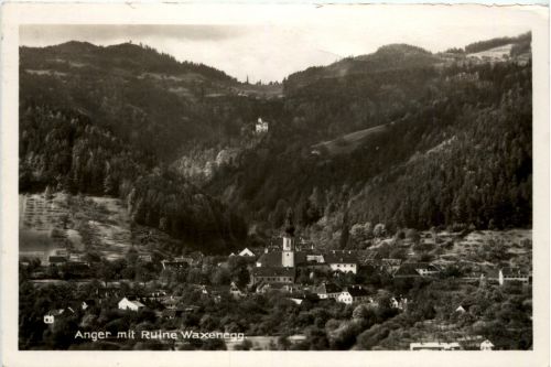 Anger/Steiermark - mit Ruine Waxenegg