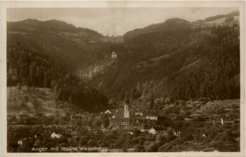 Anger/Steiermark - mit Ruine Waxenegg