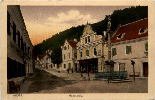 Anger/Steiermark - Hauptplatz