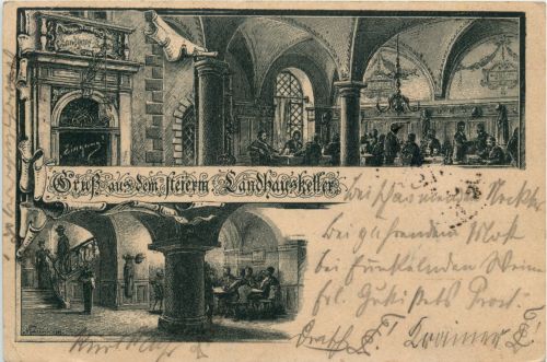 Grazl/Steiermark - Gruss aus dem Steierm. Landhauskeller