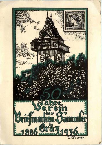 Grazl/Steiermark - 50 Jahre Verein der Briefmarken Sammler in Graz 1886-1936