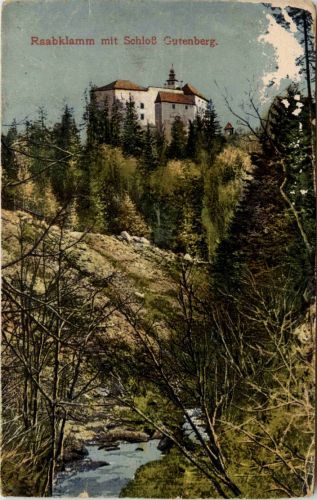 Weizl/Steiermark - Raabklamm mit Schloss Gutenberg
