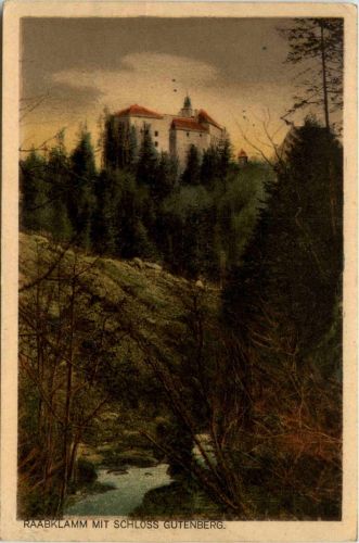 Weiz/Steiermark - Raabklamm mit Schloss Gutenberg