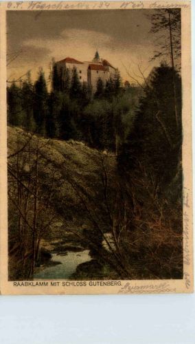 Weiz/Steiermark - Raabklamm mit Schloss Gutenberg