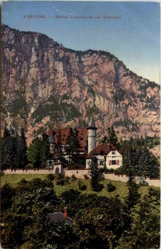 Eisenerz/Steiermark - Schloss Leopoldstein mit Seemauer