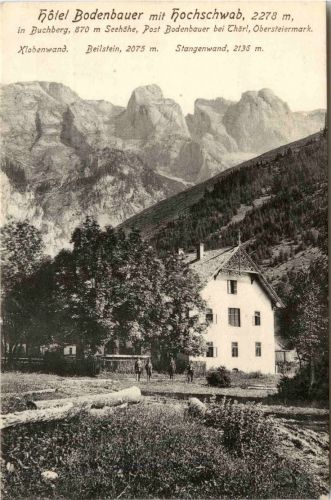 Buchberg/Steiermark - Hotel Bodenbauer mit Hochschwab