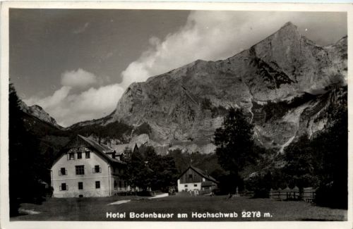 Buchberg/Steiermark - Hotel Bodenbauer mit Hochschwab