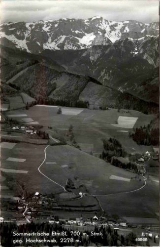 Etmissl/Steiermark - gegen Hoschschwab