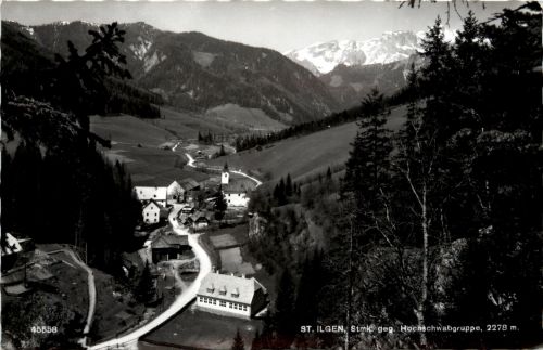 Aflenz/Steiermark - St. Ilgen gegen Hochschwabgruppe