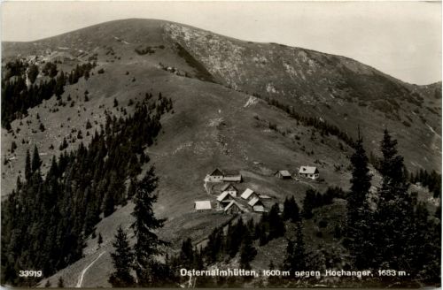 Aflenz/Steiermark -Osternalmhütten gegen Hochanger