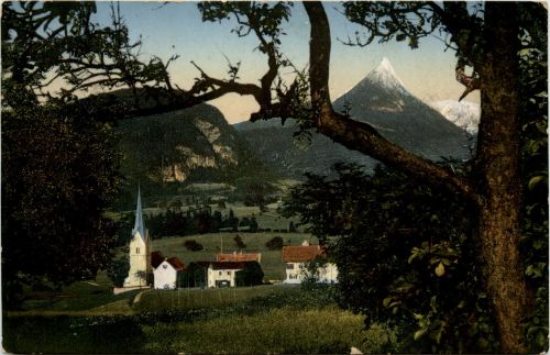 Kufstein/Tirol - Schwoich gegen wilden Kaiser