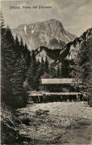 Aflenzl/Steiermark - Fölztal, Partie mit Fölzstein