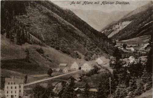 Aflenzl/Steiermark - Au bei Aflenz mit Aflenzer Staritzen