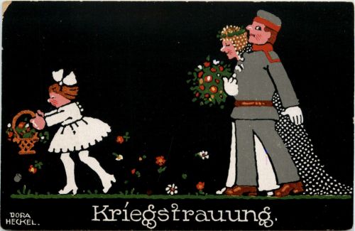 Kriegstrauung - Dora Heckel