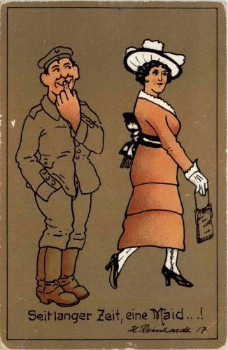 Seit langer Zeit eine Maid