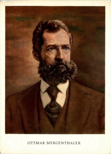 Ottmar Mergenthaler - B. Wichert