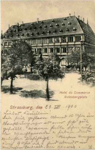 Strassburg - Hotel du Commerce