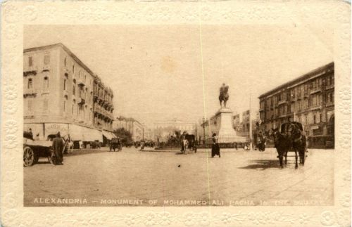 Alexandria - Monument of Mohammed Ali Pacha
