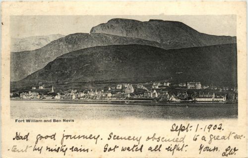 Fort William and Ben Nevis