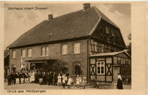 Gruss aus Feldbergen - Gasthaus Albert Bremer