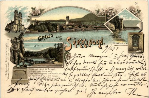 Bad Säckingen - Litho