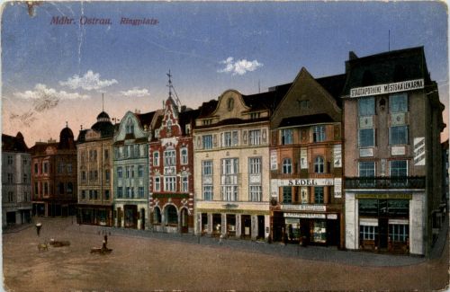 Mährisch Ostrau - ringplatz