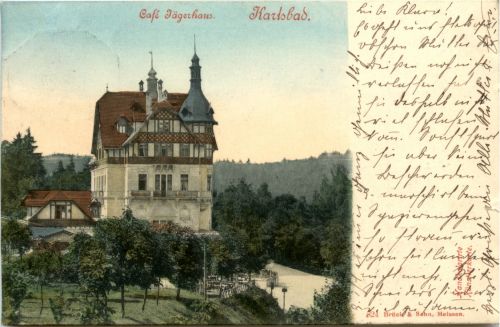 Karlsbad - Cafe Jägerhaus