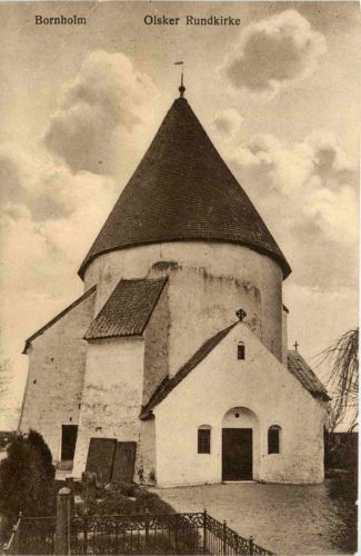 Bornholm Olsker Rundkirke