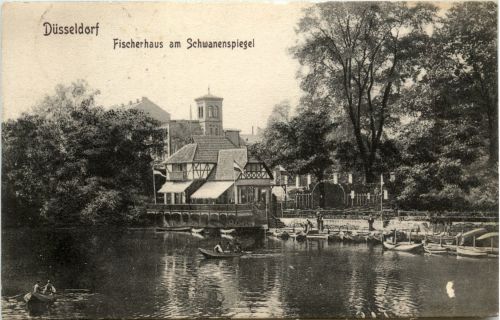 Düsseldorf - fischerhaus am Schwanenspiegel