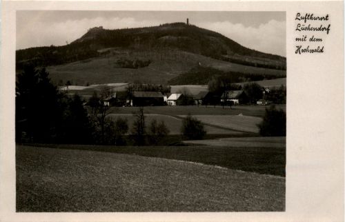 Lückendorf mit dem Hochwald