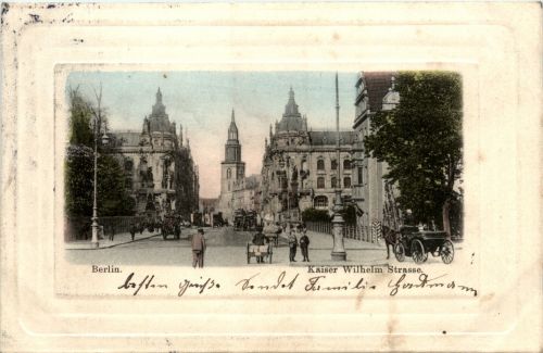 Berlin - Kaiser Wilhelm Strasse
