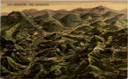 Das Wiesental und Umgebung