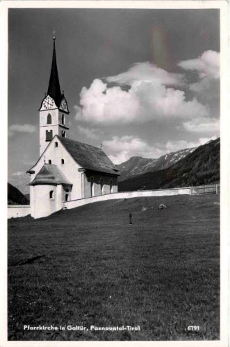 Paznauntal - Pfarrkirche in Galtür